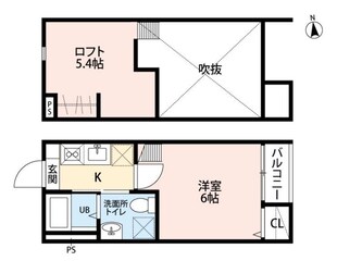 太子堂駅 徒歩12分 2階の物件間取画像